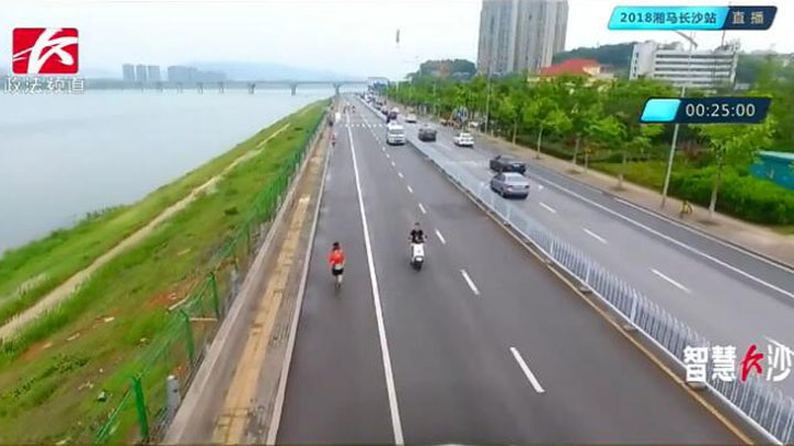 航拍到的第一集团军