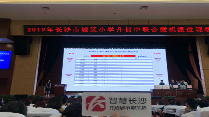 天心区开始公办派位,派位学生人数2944人,首先开始派位学校为铜铺街小学