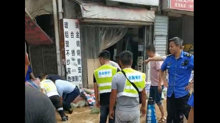 西湖路现场救援